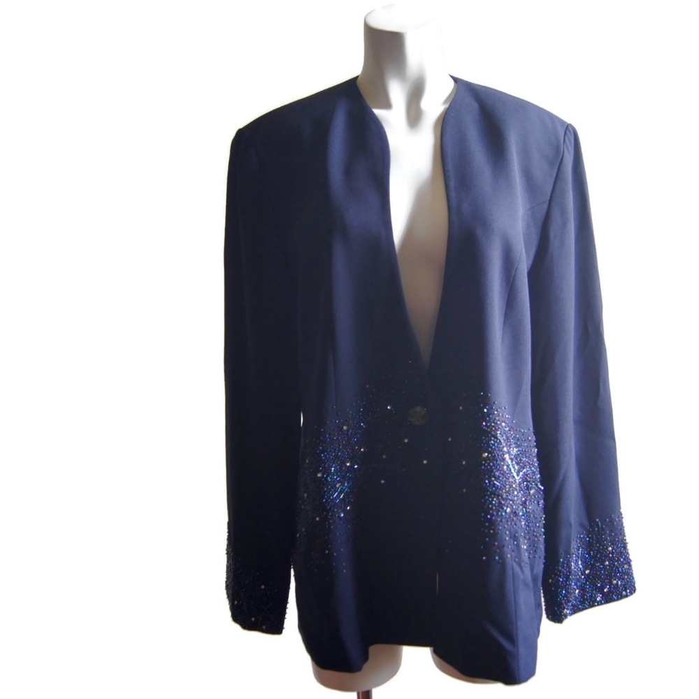 Vintage Louise Ricci Skirt Suit Set Roma Paris